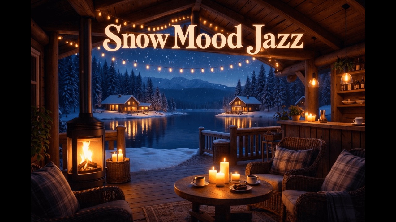 Snow Mood Jazz  Warm & Cozy Winter Instrumental Music. #SnowMood #WinterJazz #CozyJazz #Relaxing