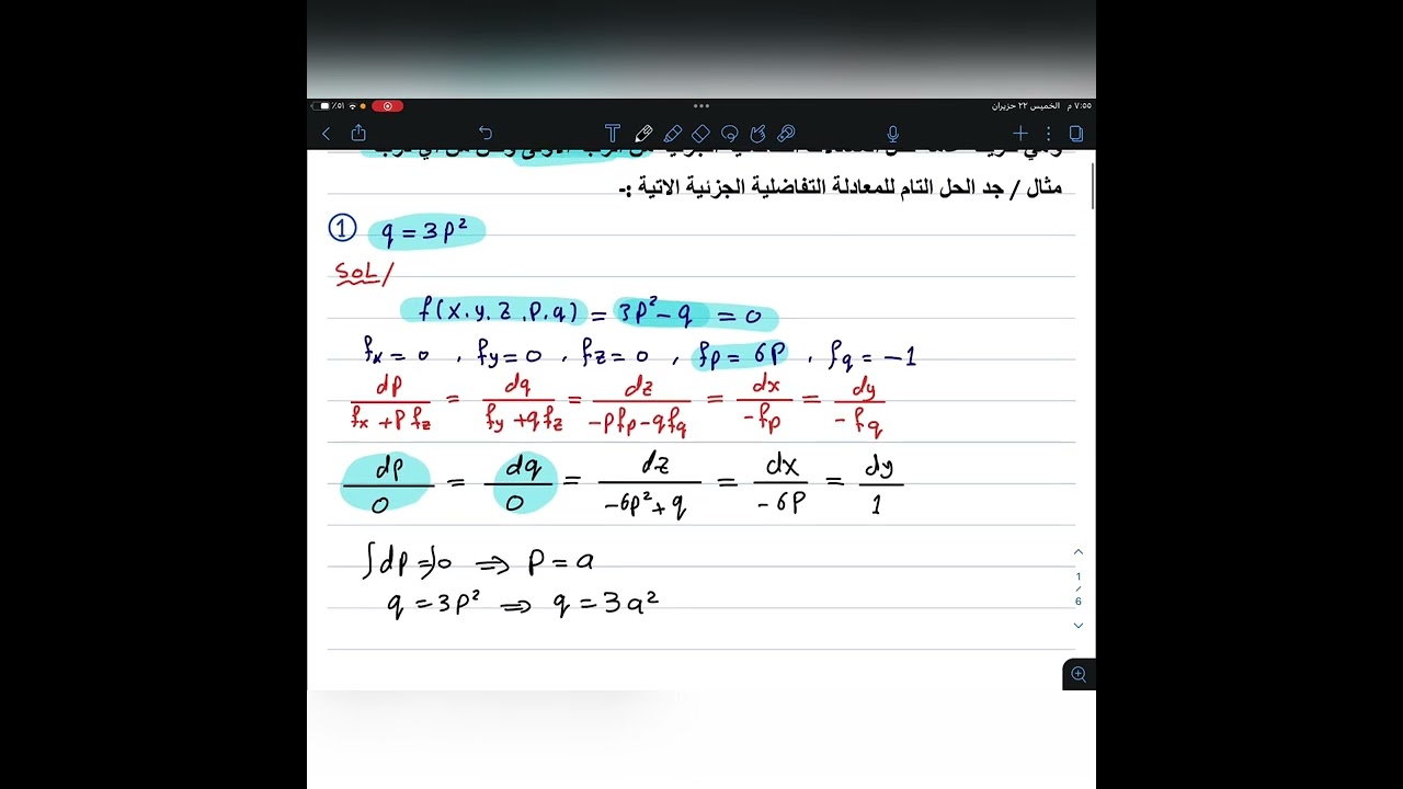 م9 / معادلة شاربت