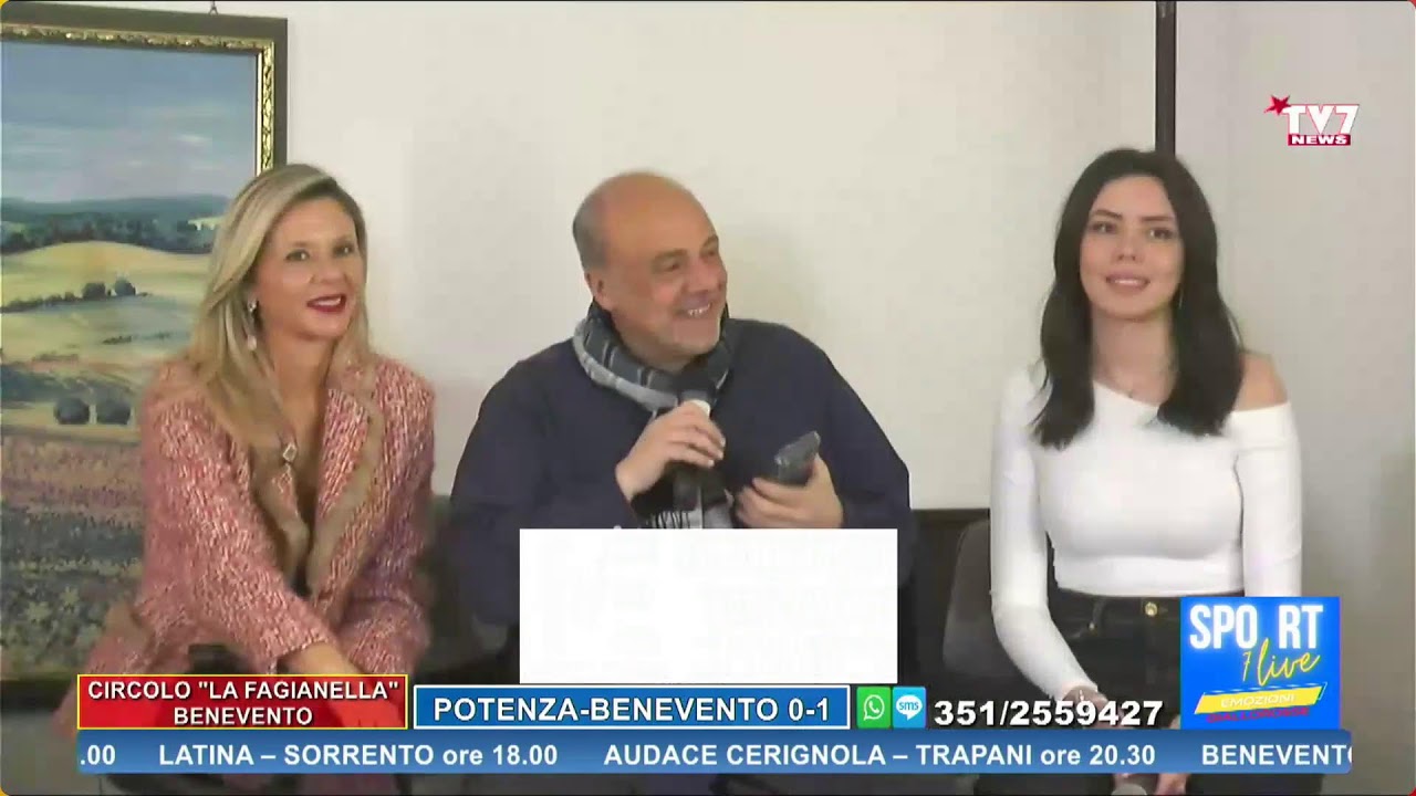 Sport 7 Live Potenza-Benevento in diretta dal Circolo la FAGIANELLA