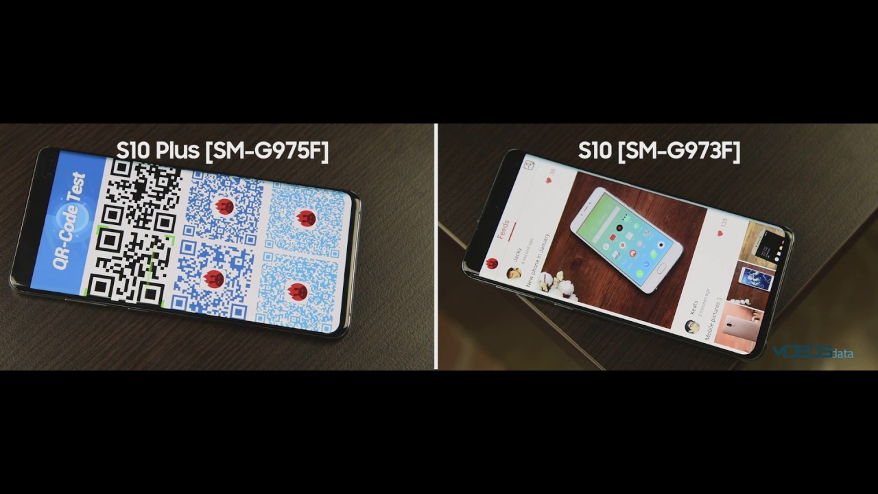 Samsung Galaxy S10 vs Samsung Galaxy S10+ AnTuTu Benchmark Test