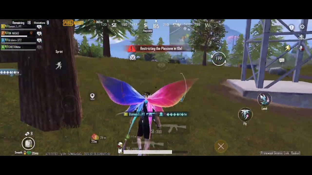Fastest playing in livik mode 😈@PUBG 