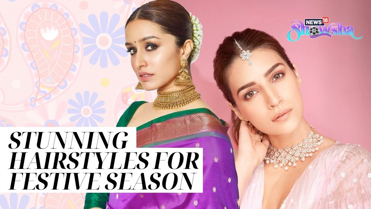 Gorgeous Hairstyles To Compliment Your Ethnic Outfit | Easy Festive Hairdos