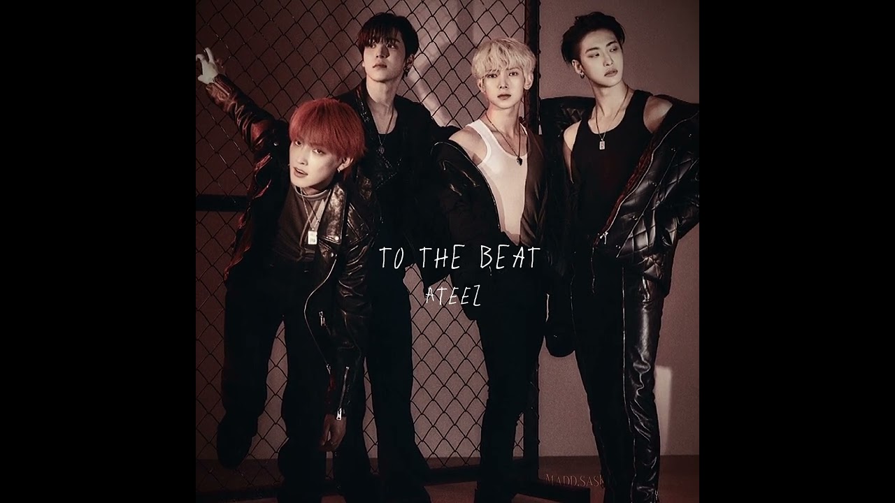 to the beat - ateez (sped up)