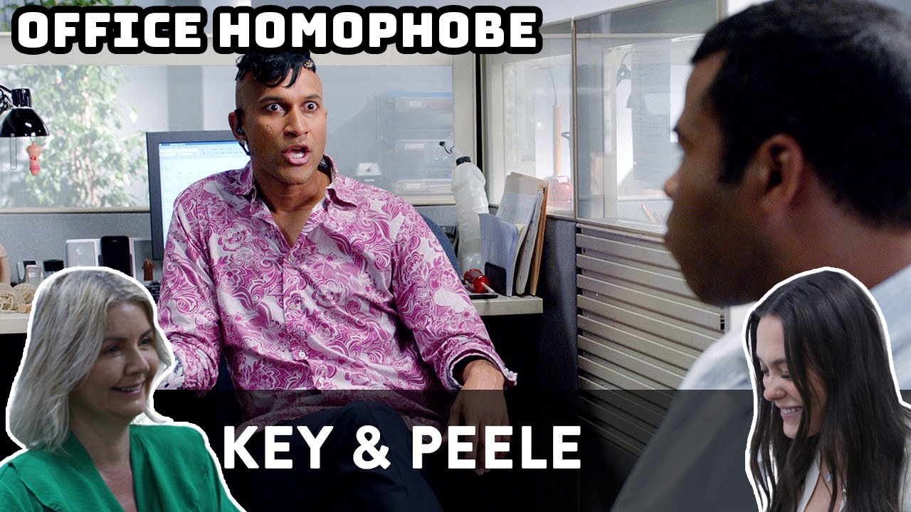 BRITISH FAMILY REACTS | Key and Peele - Office Homophobe!