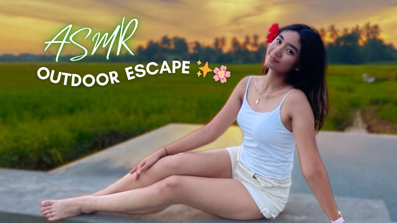 ASMR~ Taking YOU On Vacation With Me | Relaxation & Outdoor Nature Sounds 🏝️