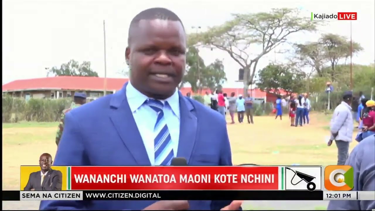 Kuondelwa kwa Gachagua wananchi wa Kajiado wanatoa maoni