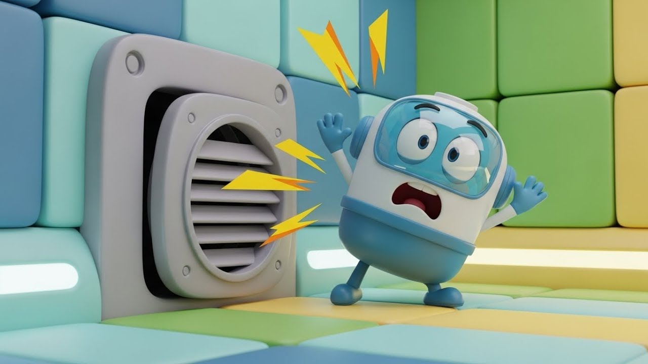 Among Us Silly Crewmate Closed the Vent | Kids Songs & Nursery Rhymes