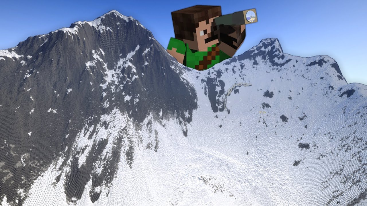 Megmászom a Mount Everest-et a Minecraftban!
