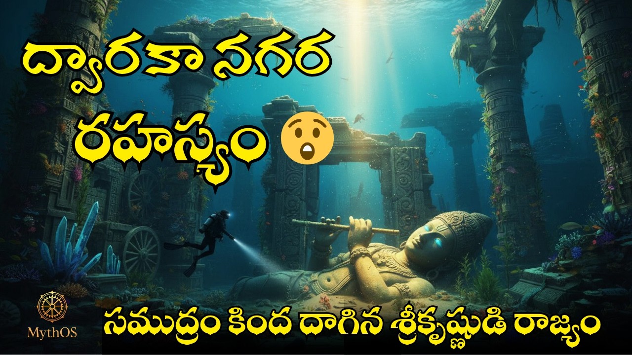 ద్వారకా నగర రహస్యం | సముద్రం కింద దాగిన శ్రీకృష్ణుడి రాజ్యం 🌊 | The Real Dwaraka Mystery