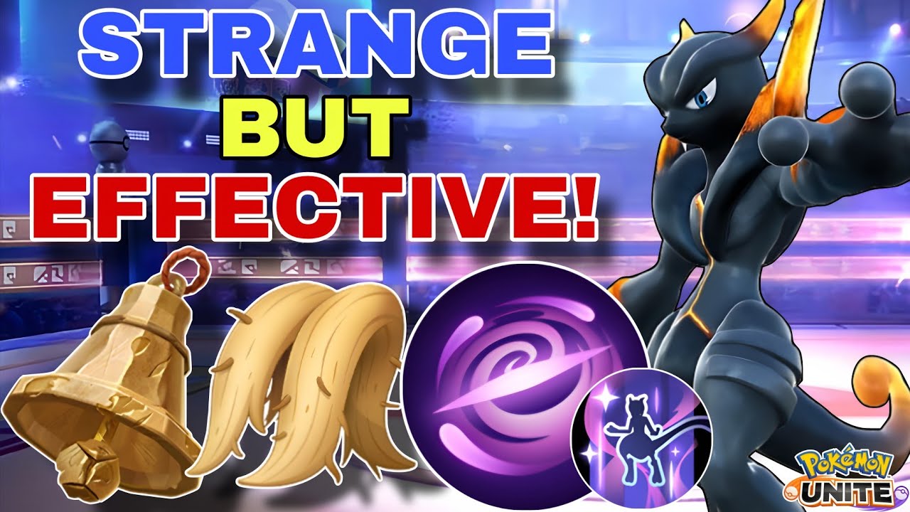 This VANGUARD BELL MEWTWO X Build Might Be Better Than We Thought! | Pokemon Unite