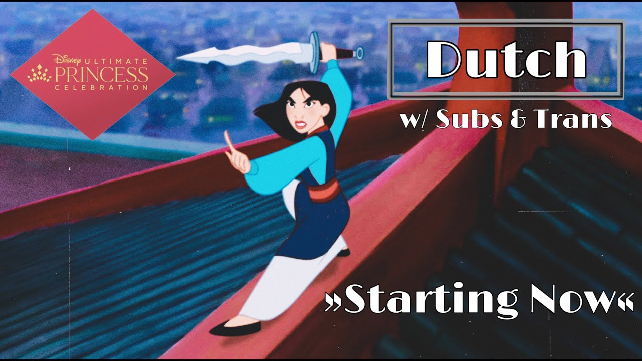 Starting Now | Dutch