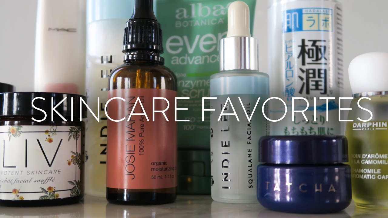 SKINCARE FAVORITES | Winter 2017 Ft. Lilfox, Indie Lee, Tatcha, Evan Healy, ULIV & More!