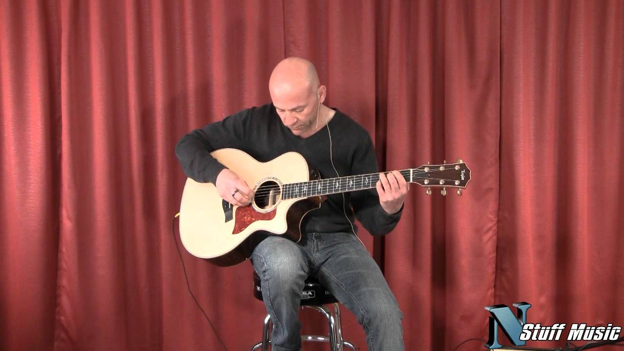 Акустико-электрическая гитара Taylor 814-CE Grand Auditorium Cutaway