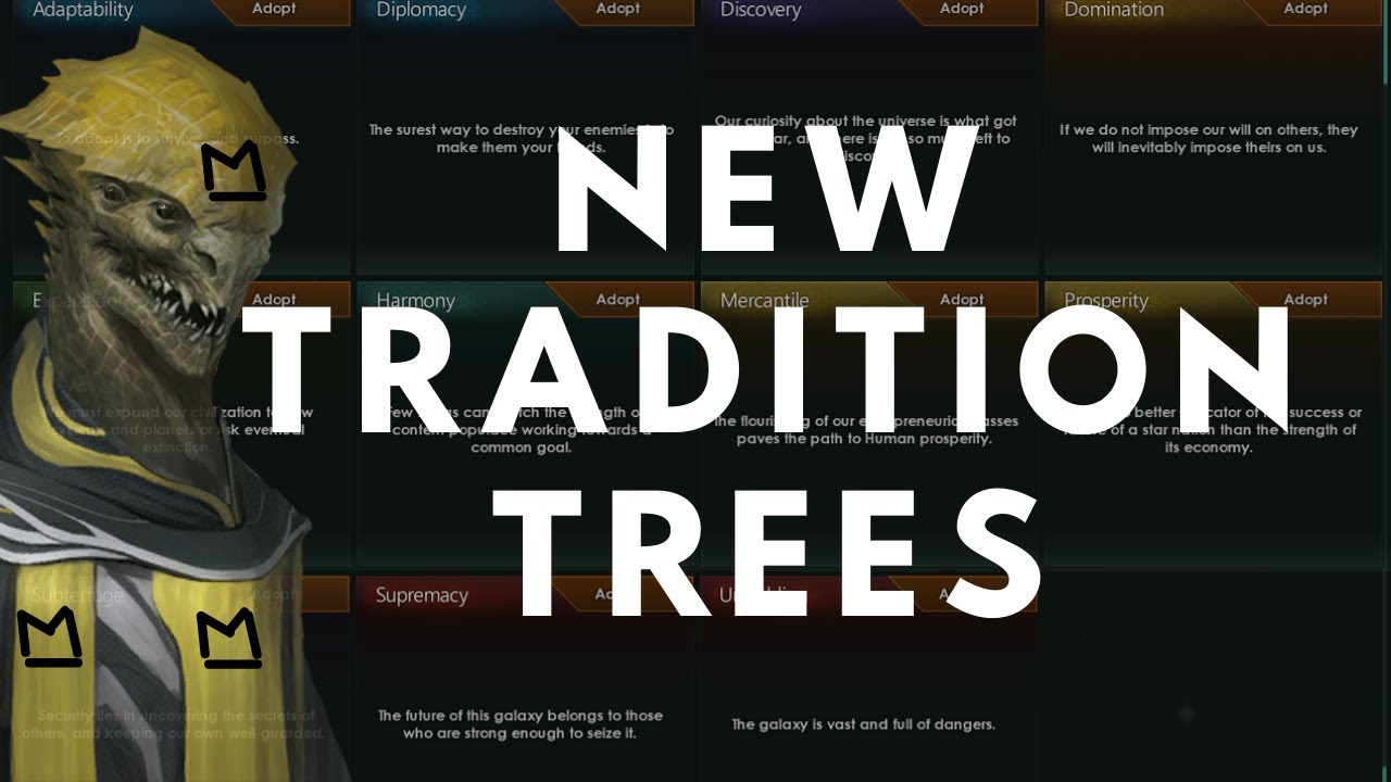 Stellaris Selectable Traditions - Dev Diary 219