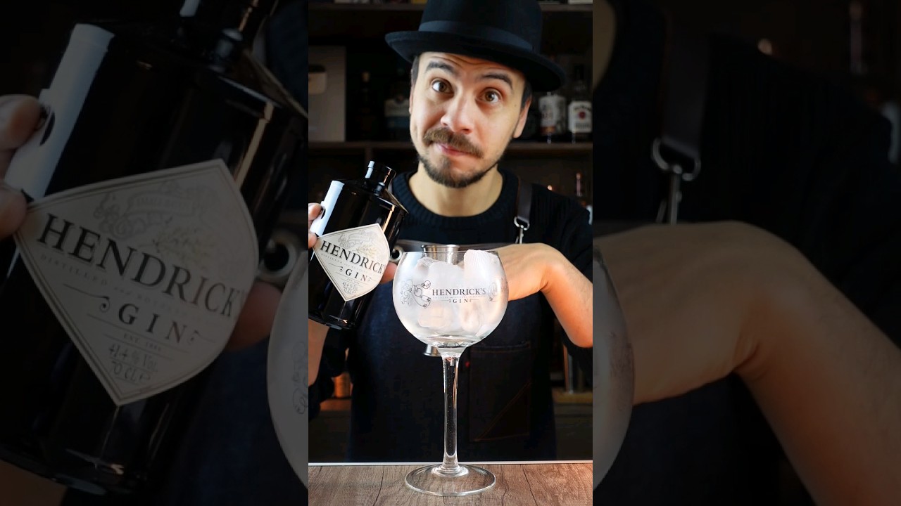 "HENDRICK'S GIN TONIC" los mejores TIPS para convertirse en un gran BARTENDER HOGAREÑO @NicolasSaya