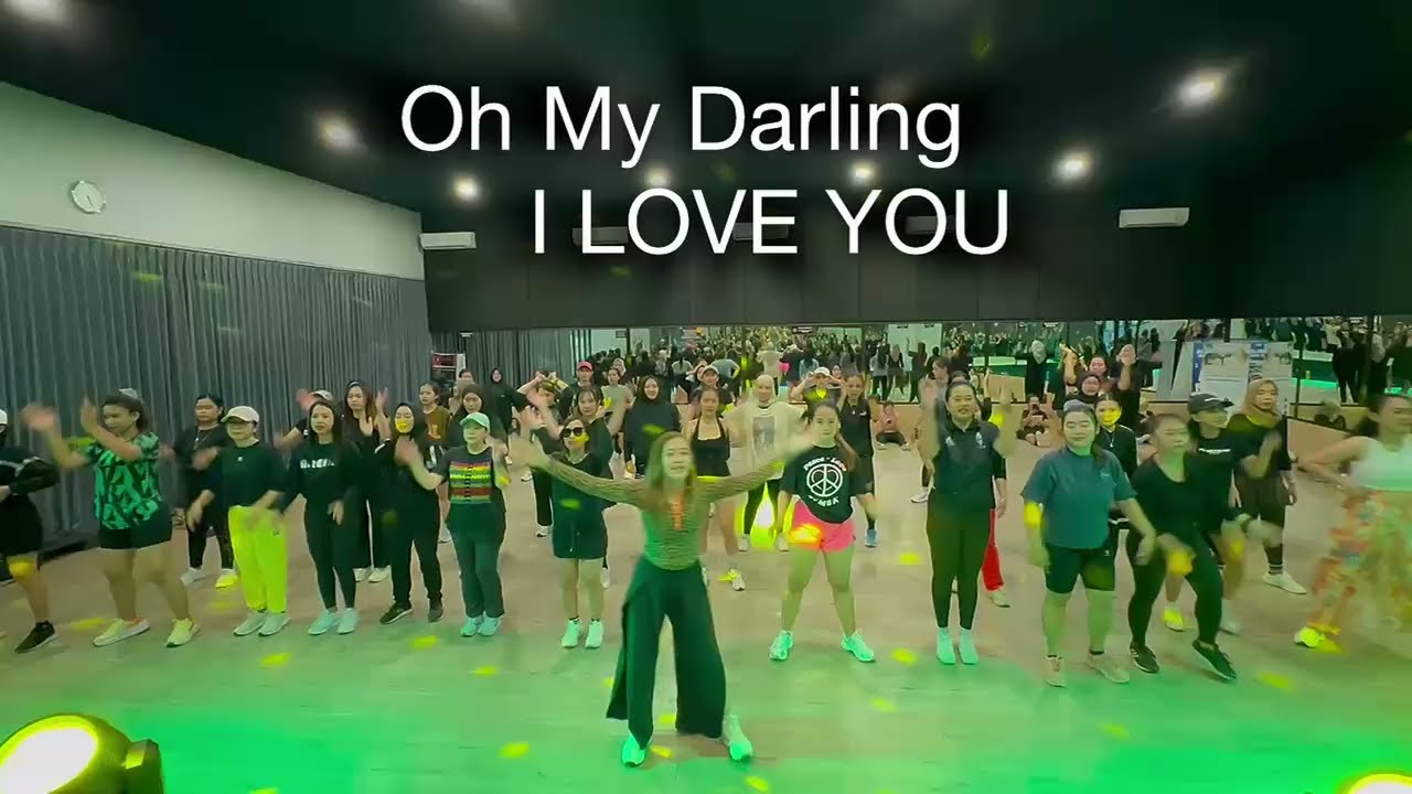 TINA - OH MY DARLING I LOVE YOU | INDIA BOLLYWOOD |  ZUMBA DANCE BY ZIN DIAN FITRI