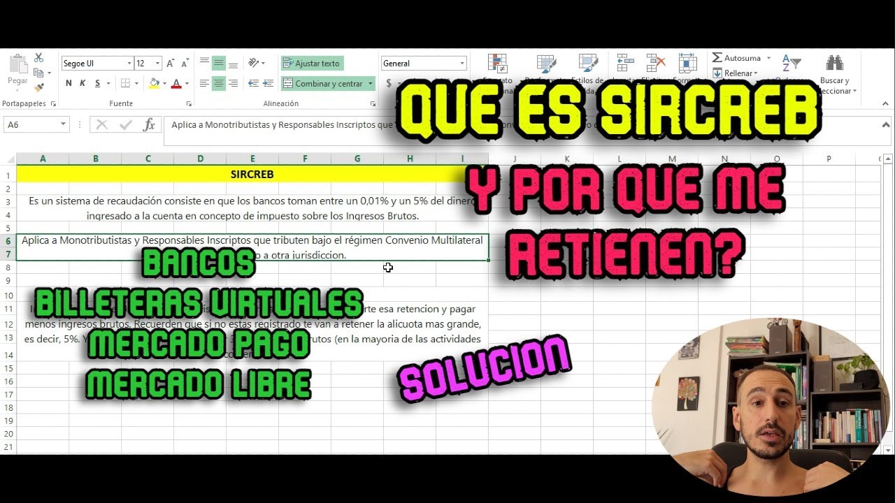 QUE ES SIRCREB Y POR QUE ME RETIENEN | ECOMMERCE VENTAS ONLINE INGRESOS BRUTOS CONVENIO MULTILATERAL
