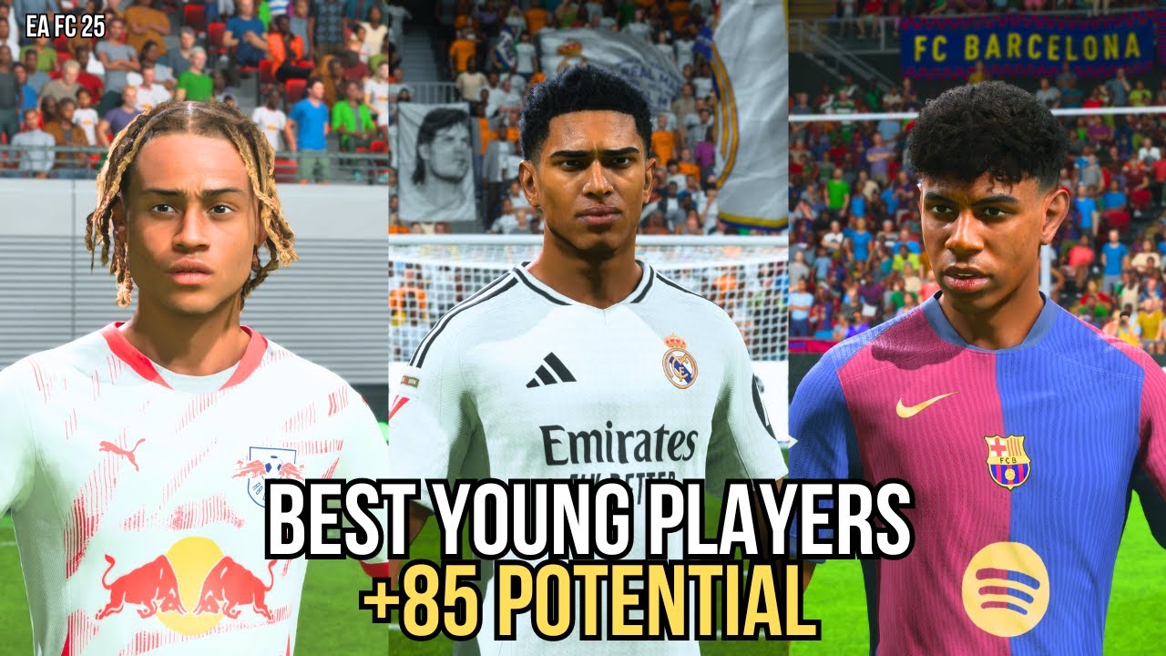 Best Young Players Highest Potential | EA FC 25 Faces