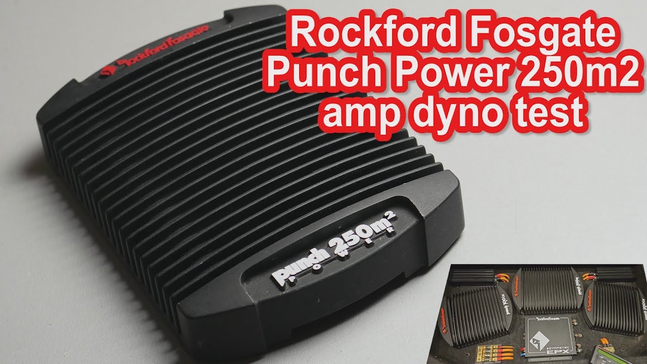Тест усилителя Rockford Fosgate Punch Power 250M2 на динамометрическом стенде - Автозвук в стиле ...