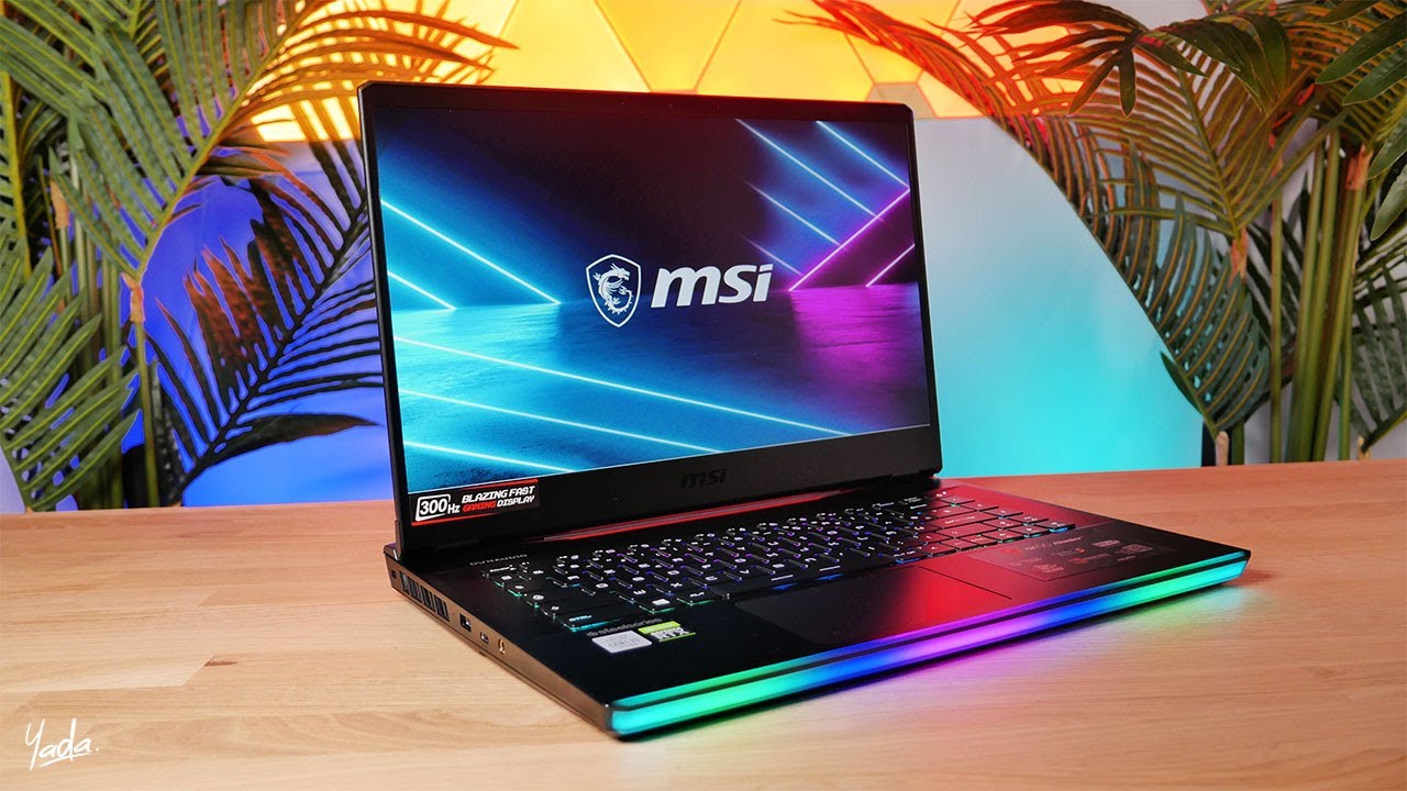 JE TESTE UN PC PORTABLE GAMER RGB - MSI GE66 Raider