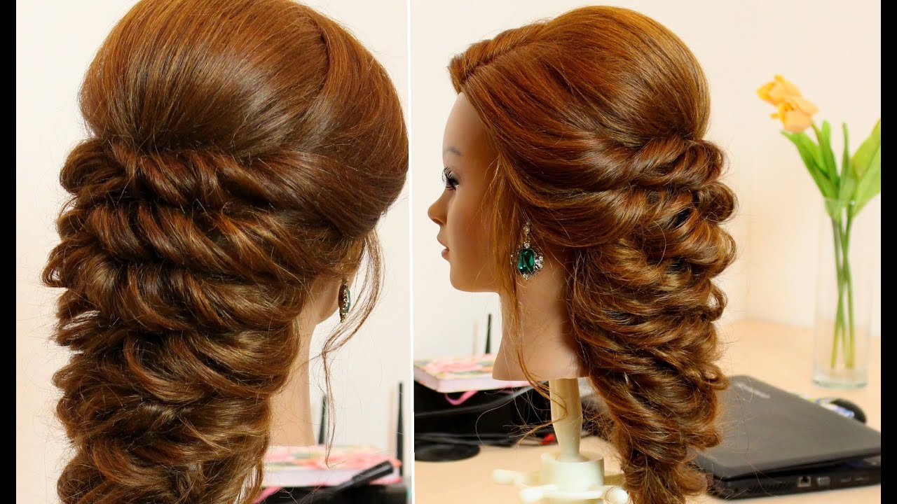 Easy hairstyle for long hair tutorial