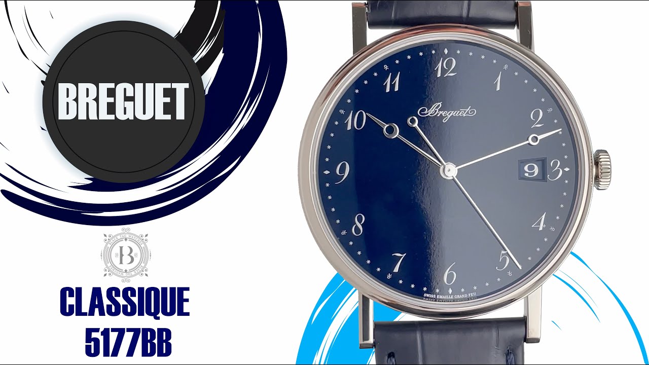 Breguet Classique Automatic Blue Enamel Dial 5177BB/2y/9V6