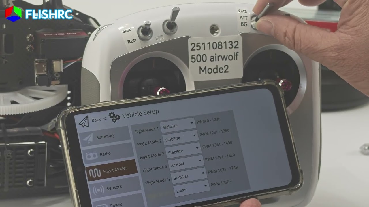 L7 Flight Control Change Flight Mode Setting Tutorial