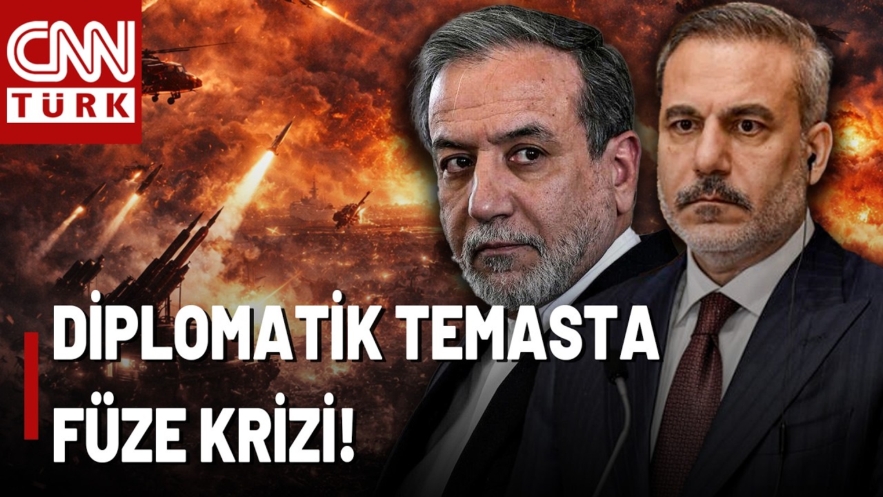 Riyad'da Diplomatik Temasta Füzeler Uçuştu! Fidan ve Arakçi Görüşürken Riyad'a Saldırı Gerçekleşti