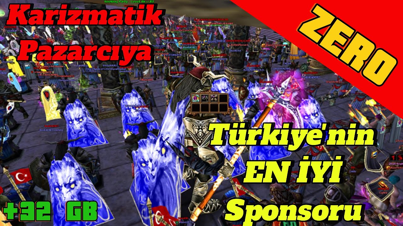 535 GB'LİK İTEM SATTIK - TR'NİN EN İYİ SPONSORU - Çekiliş Var - Knight Online Zero Pazar -Bölüm #30
