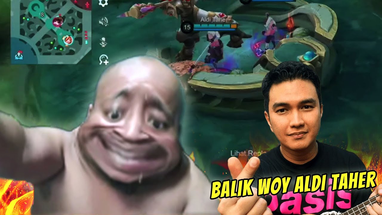AGAAAAAAA ALDI TAHER BALIK WOY !!! CLEAR MINIONNYA B*J*ANG MALAH SOLO LORD !!!