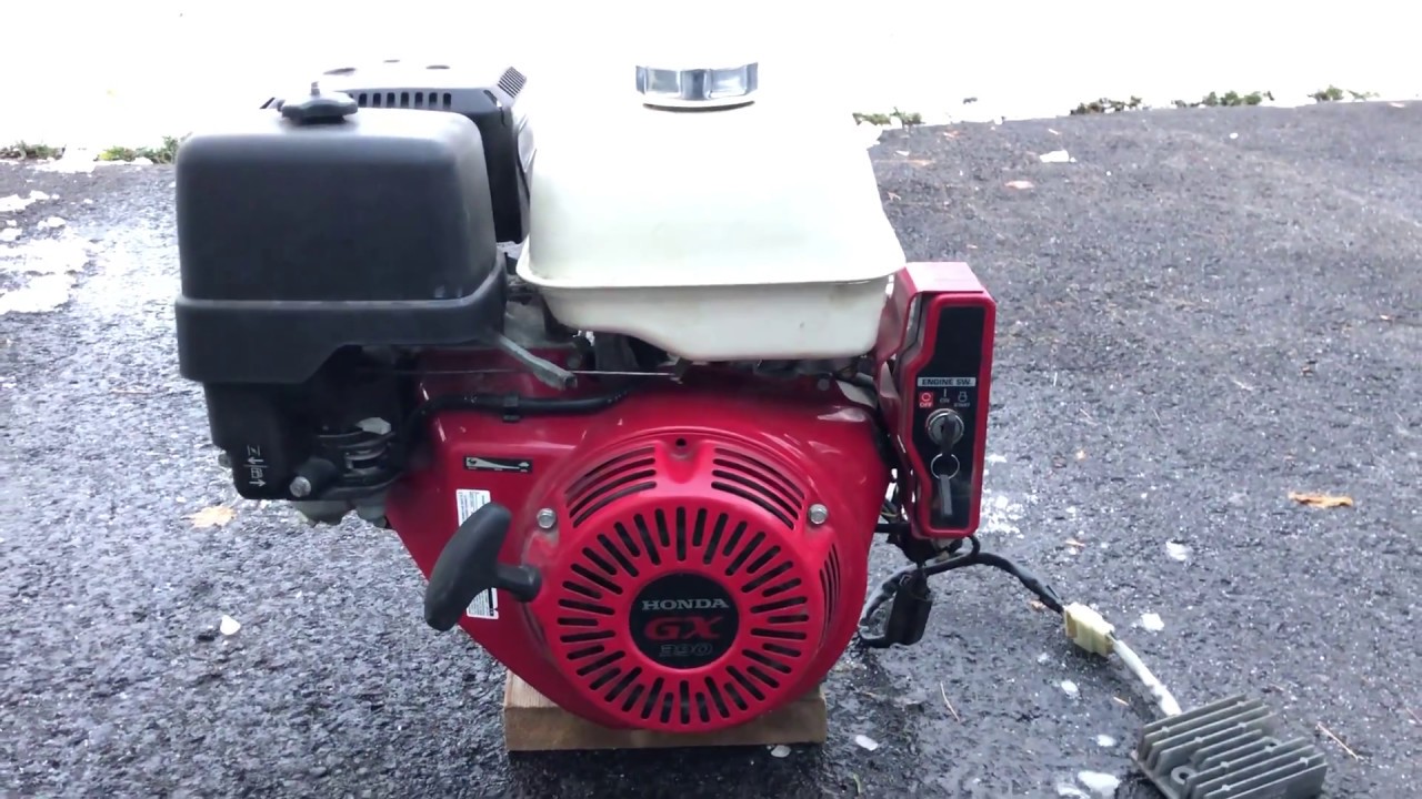 Honda GX390 13HP Electric Start Engine test run