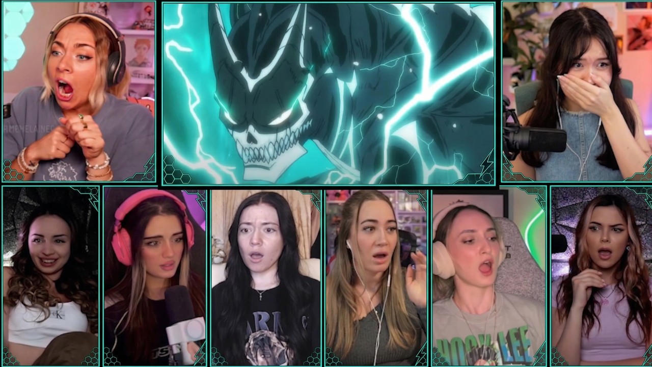 Girls LOSE IT Over Kafka’s FIRST Kaiju Kill! 🤯 | Kaiju No. 8 Ep 2 Reactions
