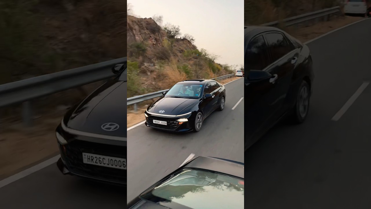 Hyundai verna sx black 