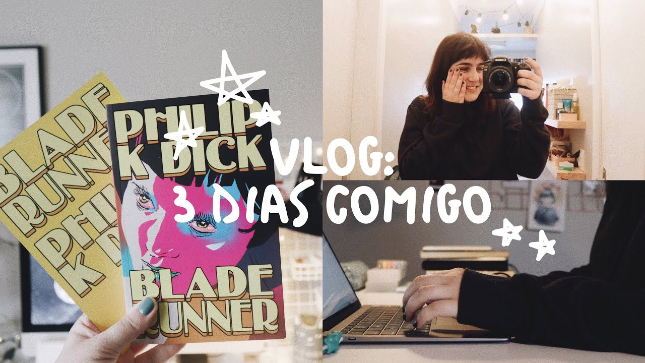 vlog: um dia produtivo, book haul e dias aleatórios