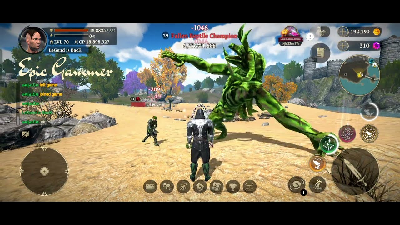 Evil Lands : Map 4 Legendary drop With 8 Champions | Evil Lands mode apk #epicgammer #evillands