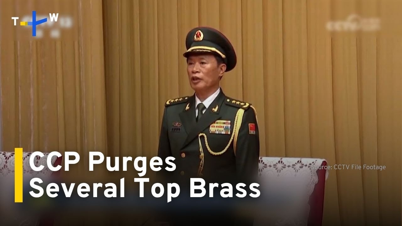 Beijing Purges 9 Military Officials, Including General With Xi Jinping Ties｜TaiwanPlus News