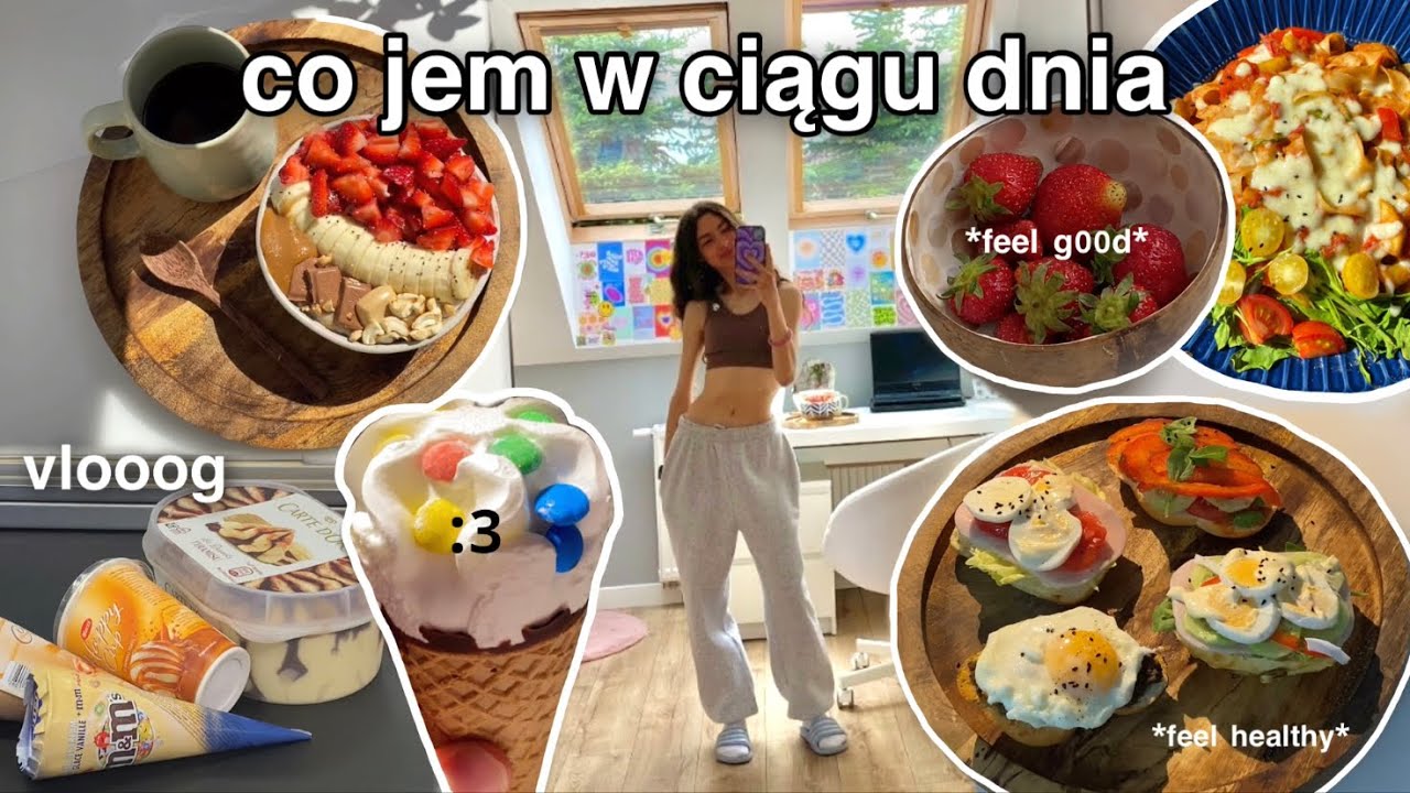 CO JEM W CIĄGU DNIA :3 vlog *feel good & healthy* what i eat in a day!
