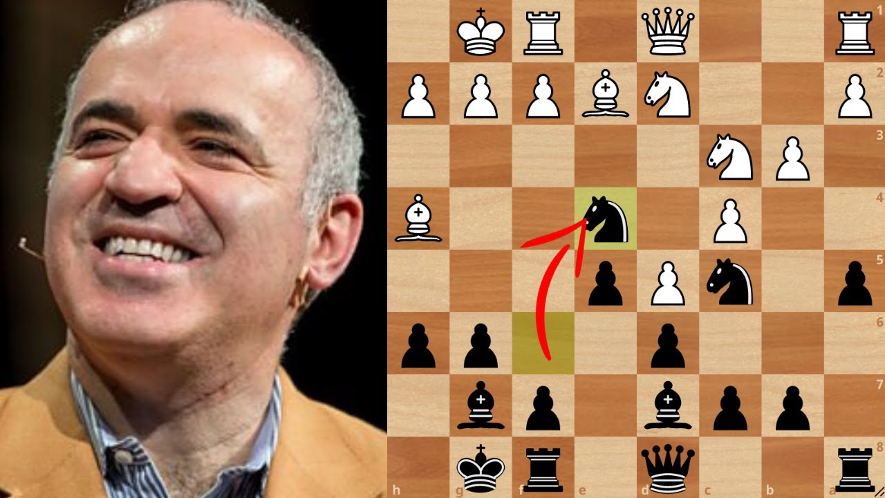KASPAROV AÇILIŞTA AT İÇİN VEZİR VERİYOR!
