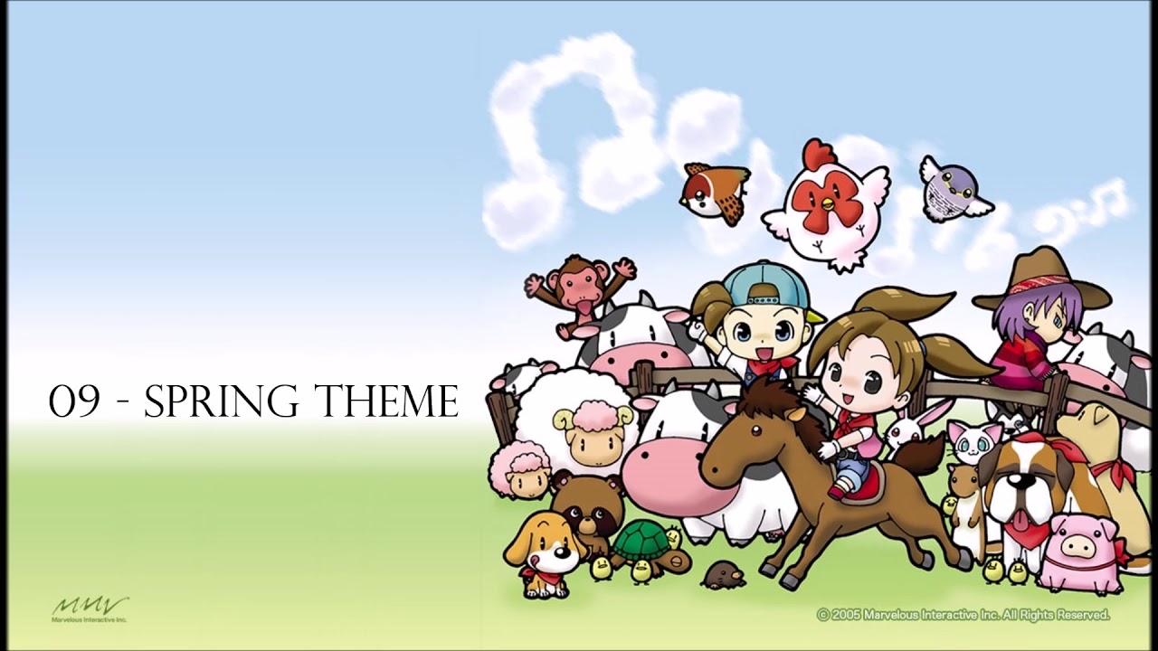 09 ~ Spring Theme [Harvest Moon: Magical Melody Soundtrack]