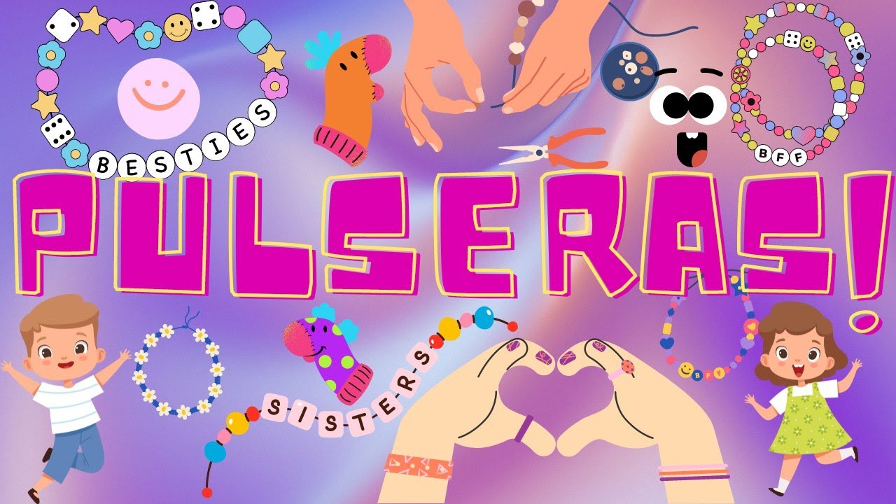 PULSERAS Y COLLARES PARA NIÑOS |FÁCIL DE HACER |MANUALIDADES