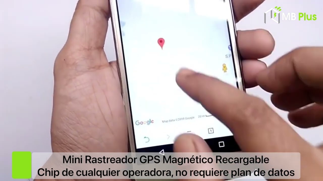 Mini Rastreador GPS Magn&eacute;tico, Recargable, Multiuso - GF07