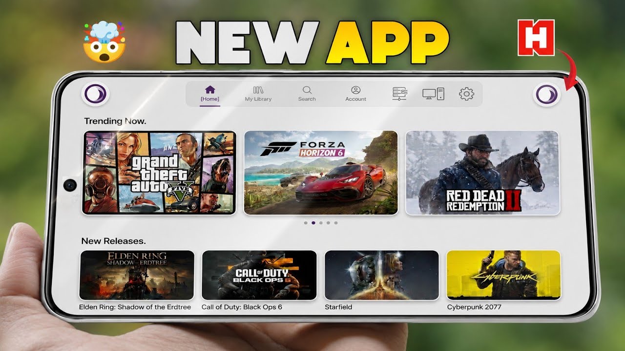 I Tried the NEW HELD Cloud Gaming App! 😳 Play PC Games on Android! 🎮🔥