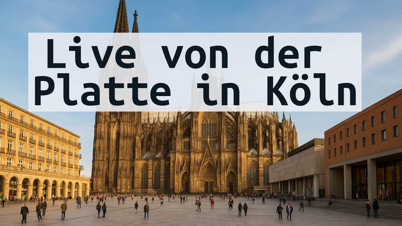 Live von der Domplatte Köln