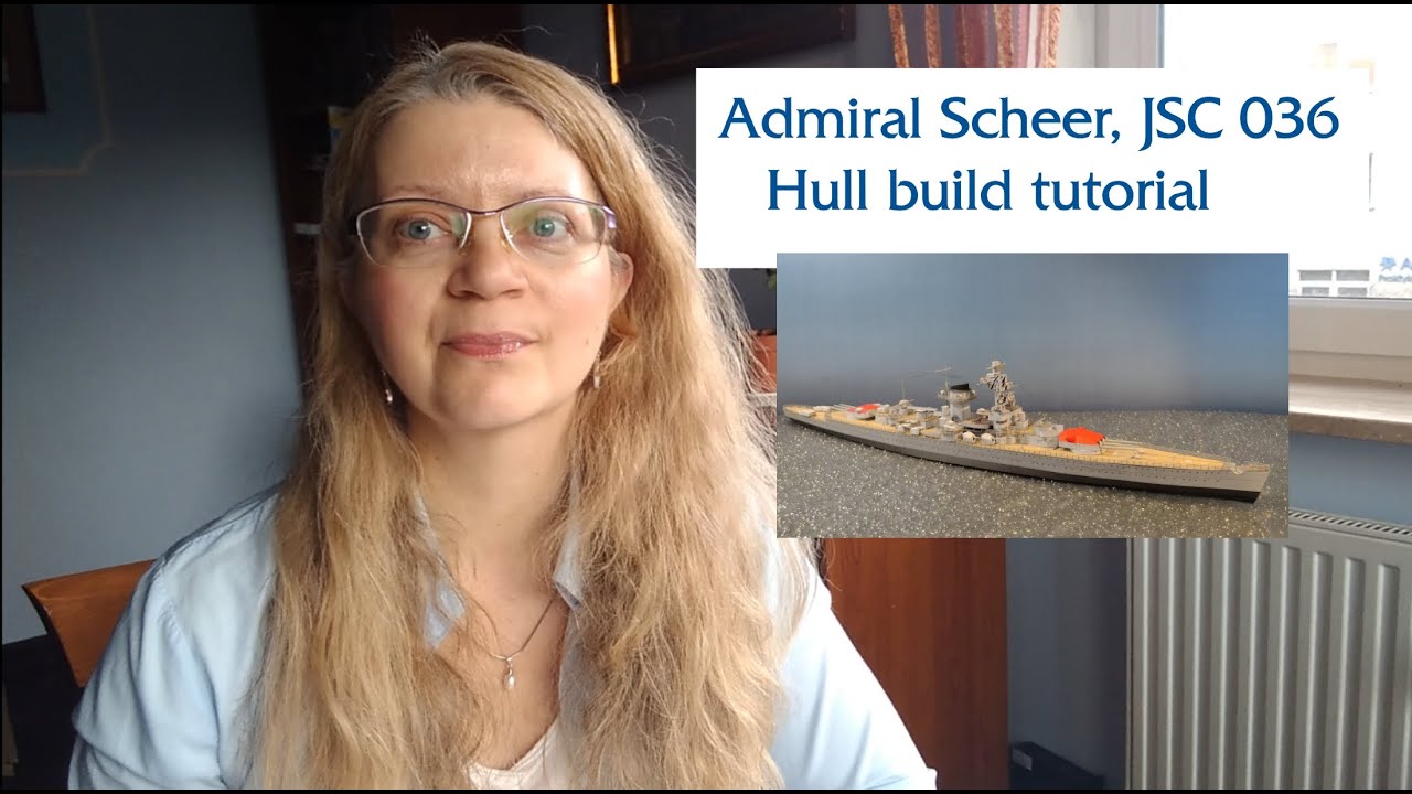 JSC, Admiral Scheer, heavy cruiser, Hull build tutorial