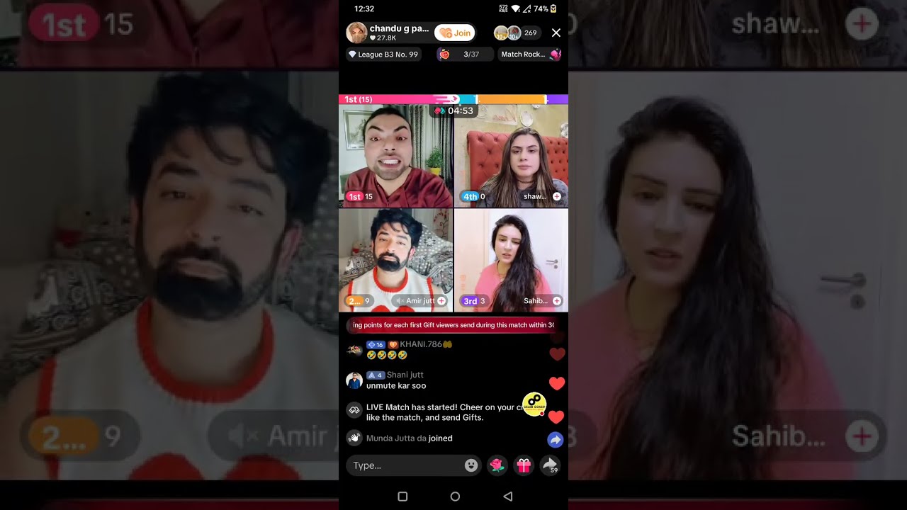 Live TikTok Match Larai
