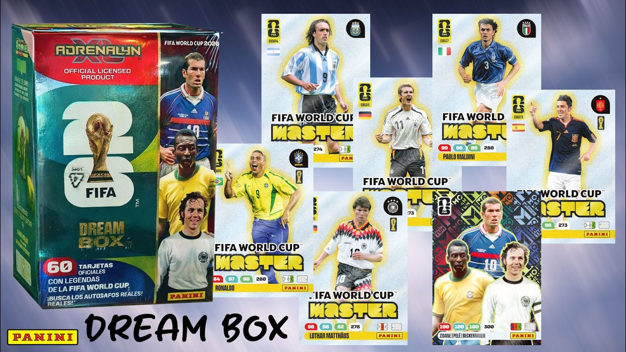 &Aacute;lmaink doboza?⎟Panini World Cup 2026 Dream Box