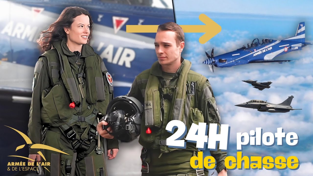 24h avec un PILOTE DE CHASSE de l’armée de l’Air & de l’Espace !