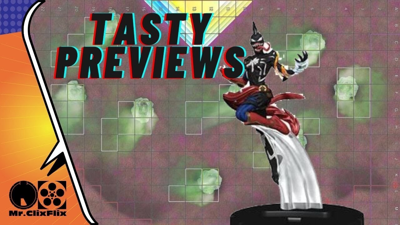 Heroclix Preview | Marvel Heroclix Spider-Man and Venom : Absolute Carnage