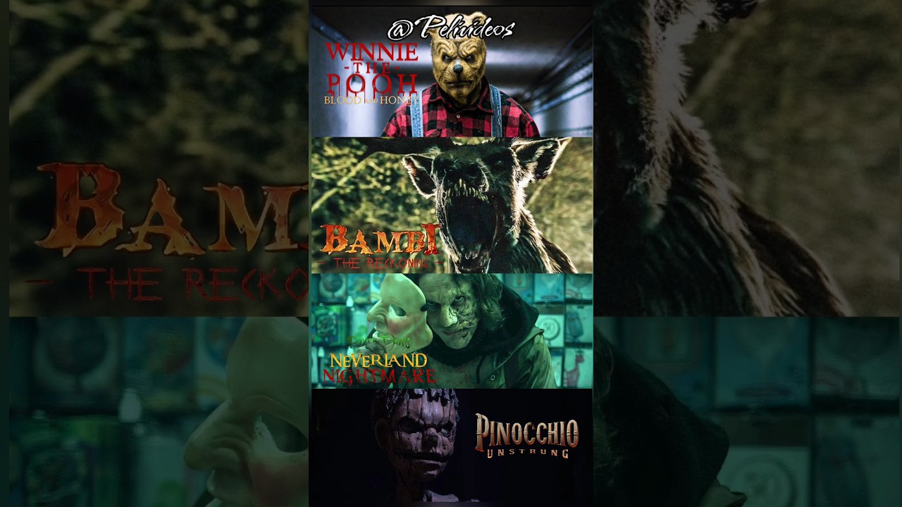 POOHNIVERSE: El Universo De TERROR De DISNEY #cine #peliculas #disney #terror #resumen
