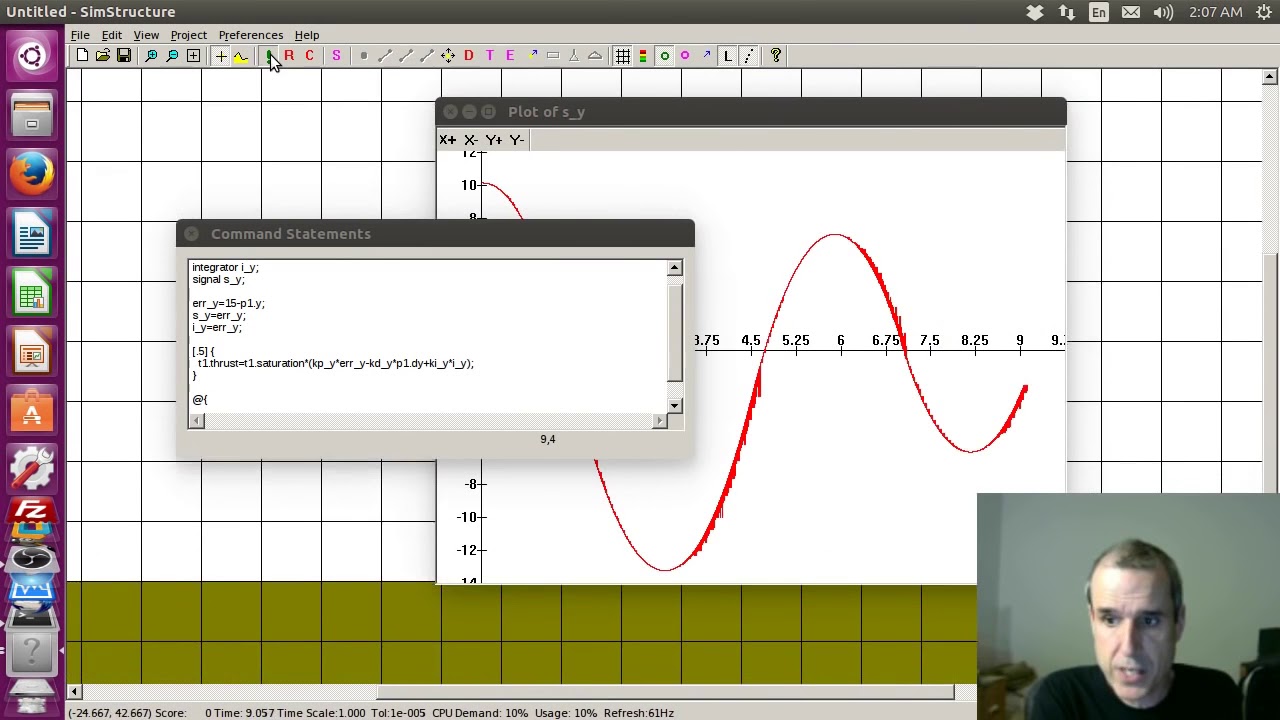Terry Davis Demos SimStructure  (2016-08-25)